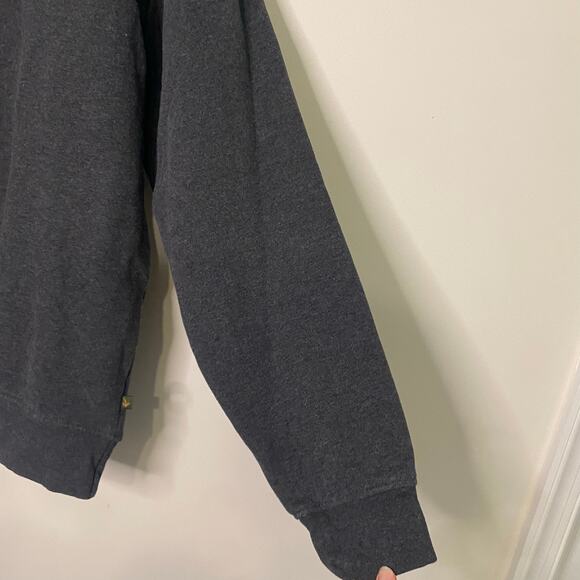 Orvis Mens Dark Gray Pullover Sweater Outdoor Casual Thick Fall Size Medium - Picture 9 of 15